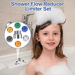 PAGOW 10 Shower Flow Reducer Limiter Set, gpm