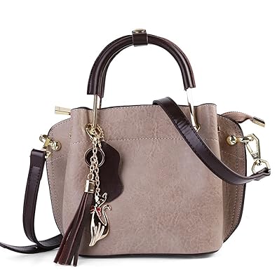 Womens Top Handle Satchel Genuine Leather Handbags Tote