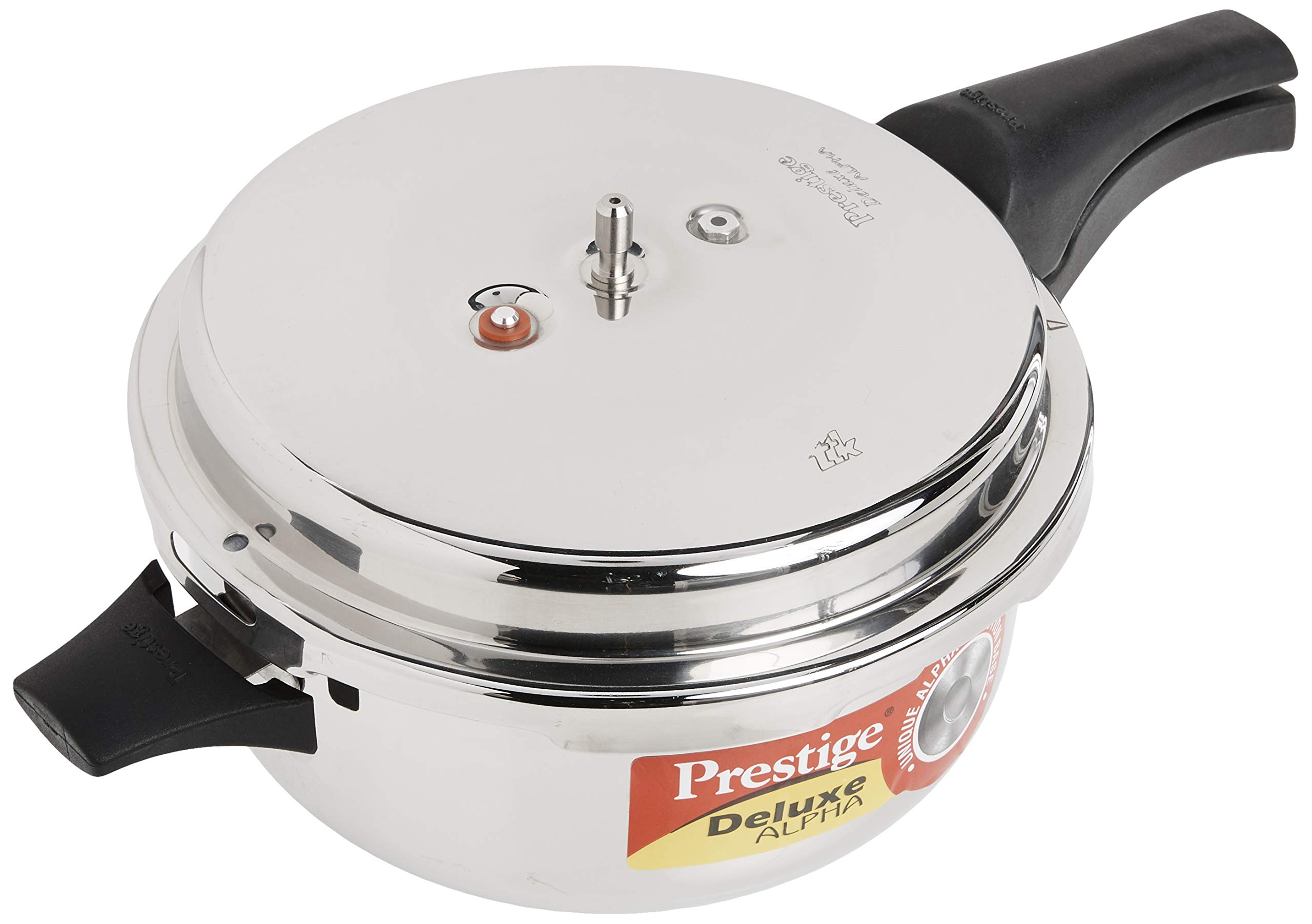 Photo 1 of Prestige Deluxe Stainless Steel Deep Pressure Pan 5 liters