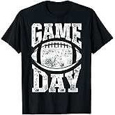 Game Day Football Season Funny Men Team Sports Vintage T-Shirt