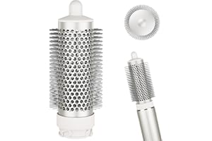 AFDD Round Brush Attachment for Shark FlexStyle Accessories, Normal Round Volumizing Brush Hair Styling Tool for Straight, Wavy, Curly, and Coily Hair