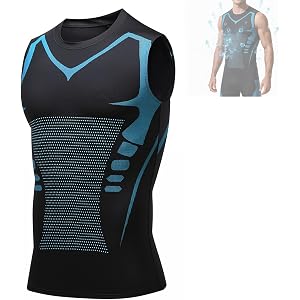 Breathable Compression Vest,Men Body Shaper Vest,Version Sleeveless Vest,Compression Shirt Men,Shaping Workout Tank Tops