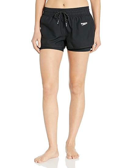 women's shorts with built in compression
