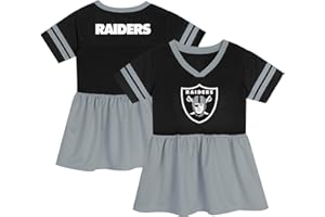 OUTERSTUFF Girls Toddler NFL Stadium Lights Fashion Jersey Dress