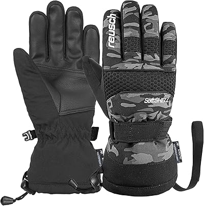 Reusch Connor R-TEX XT Junior warme, wasserdichte, Winddichte und atmungsaktive Fingerhandschuhe Skihandschuhe Winterhandschuhe Kinder Kids Jugendliche Mädchen Jungen