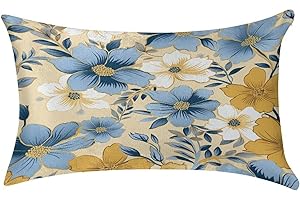 Throw Pillow Cover Gold Velvet Pillowcase Decorative Pillow Case Floral Pattern Print Cushion Covers Pillow Protector Pillow 