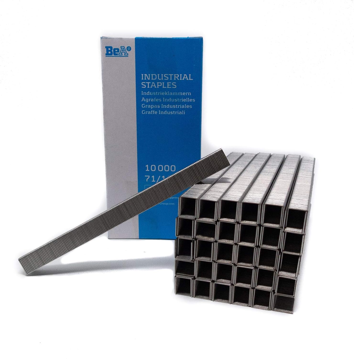 BeA 10004431 Series 71/10SS Stainless Steel Staples 3/8" deep 10, 000