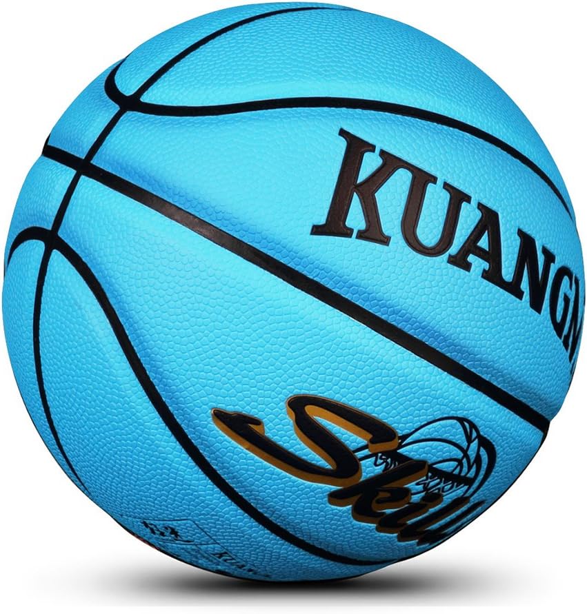 Kuangmi Multi-Color Basketball for Junior Kids Child Boys Girls Size 5 27.5"
