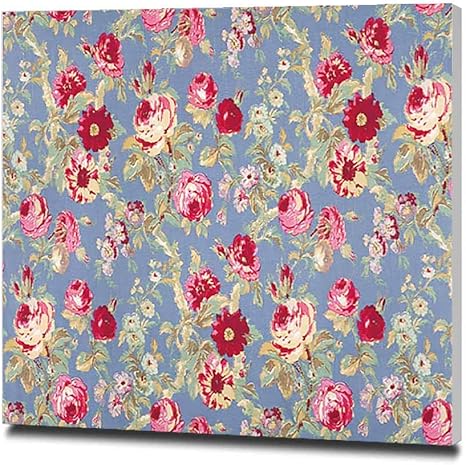 Amazon ハリファックスローズアンティーク花柄生地ストック画像 インテリア アートポスター 絵画 印刷 印象派 モダン 壁飾り 壁ポスター おしゃれ インテリア 部屋飾り 40x40cm ウォールステッカー オンライン通販