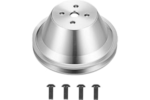 WeiSen 1 Groove Water Pump Pulley V-Belt Compatible with Ford 1969-UP Small Block 302 351w 351C 351W 351M 400M V8 5.0L