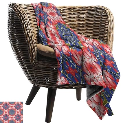 Amazon Com Winfreydecor Floral Super Soft Blankets Blooms
