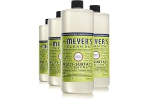 Mrs. Meyer's Clean Day Multi-Surface Cleaner Concentrate, Use to Clean Floors, Tile, Counters & More, Lemon Verbena Scent, 94