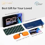 Goiteia 100% Blue Light Blocking Clip On Glasses for Screen Use view 6