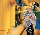 Rust-Oleum Hard Hat Topcoat Aerosol Anthracite Grey RAL 7016 Industrial Paint view 3