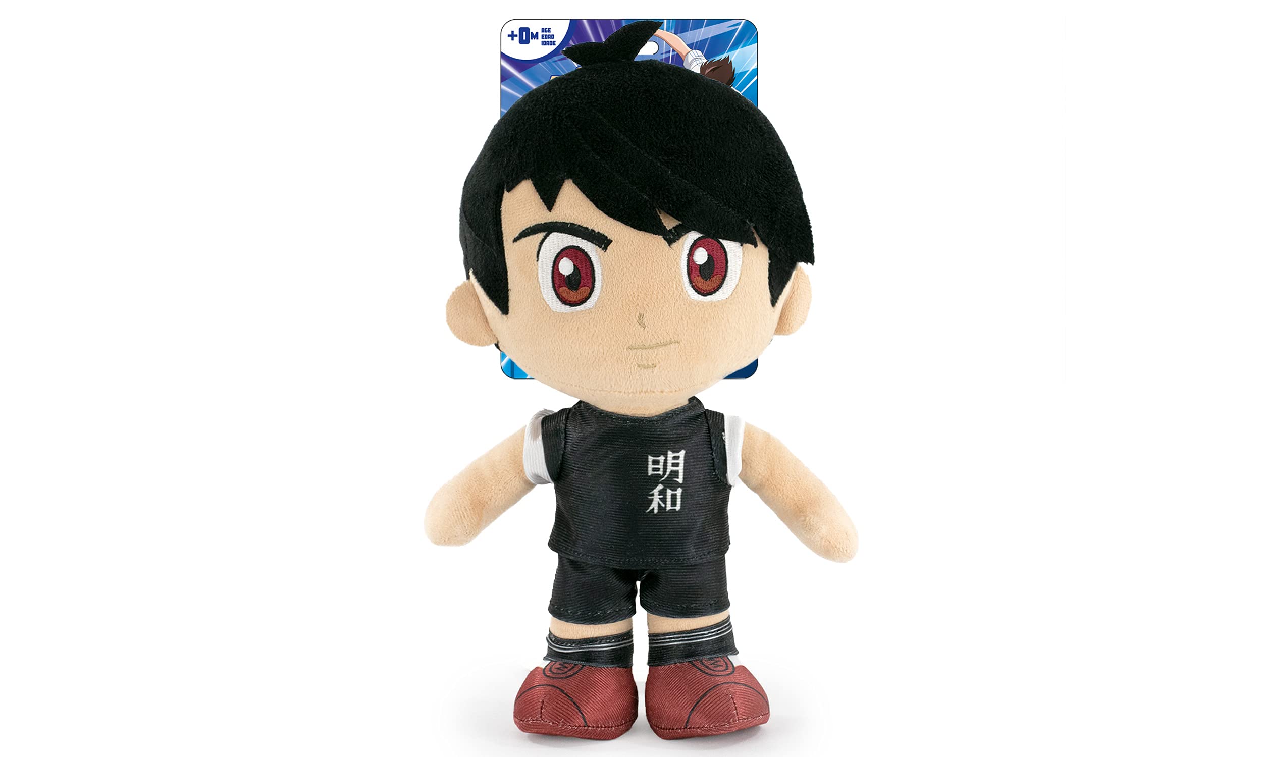 Captain Tsubasa - Captain Tsubasa Protagonists, Tsubasa Ozora, Genzo Wakabayashi, Kojiro Hyuga, Ryo Ishizaki- 30cm/11'81" plush toys - Super Soft Quality (30cm, Kojiro Hyuga)