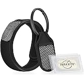 para’Kito Mosquito Repellent 1 Black Wristband and 1 Black Clip Bonus