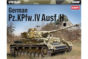 Academy Hobby 1/72 Scale German Panzer IV Ausf. H Tank Model Kit #13432