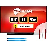FIXARAMA Screen Replacement for HP 15-DY5113DX Grade A+ | 40pin Touch 60Hz HD 1366x768 Glossy 15.6" LED LCD Display with Tools Tape