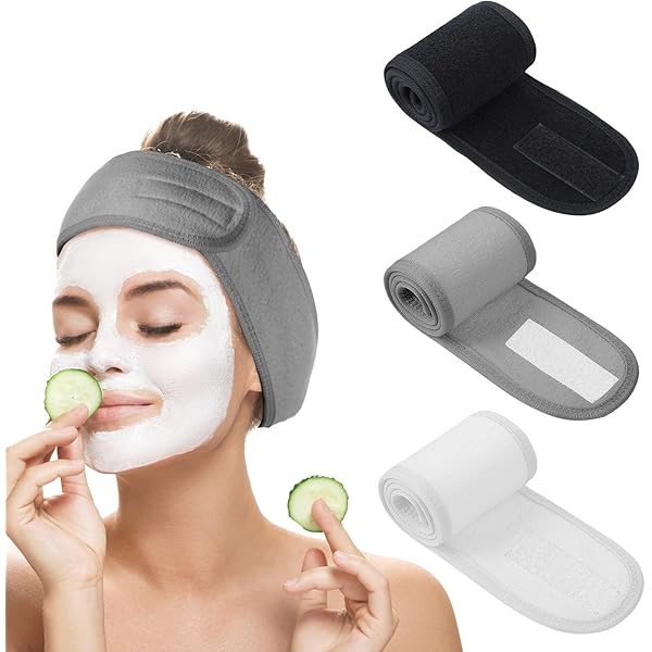 30 Diademas Faciales Desechables, Diadema Elástica Para El
