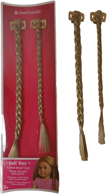 Amazon Com American Girl My Ag Accent Braid Clip Blond For 18