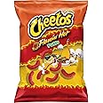 Cheetos Puffs Cheese Flavored Snacks Flamin' Hot Flavored 8 Oz