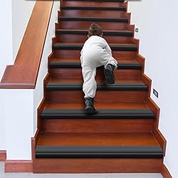 Taaizau Stair Anti Slip Nosing, Self-Adhesive Vinyl