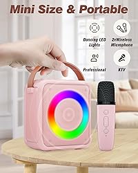 VERKB Mini Karaoke Machine for Kids