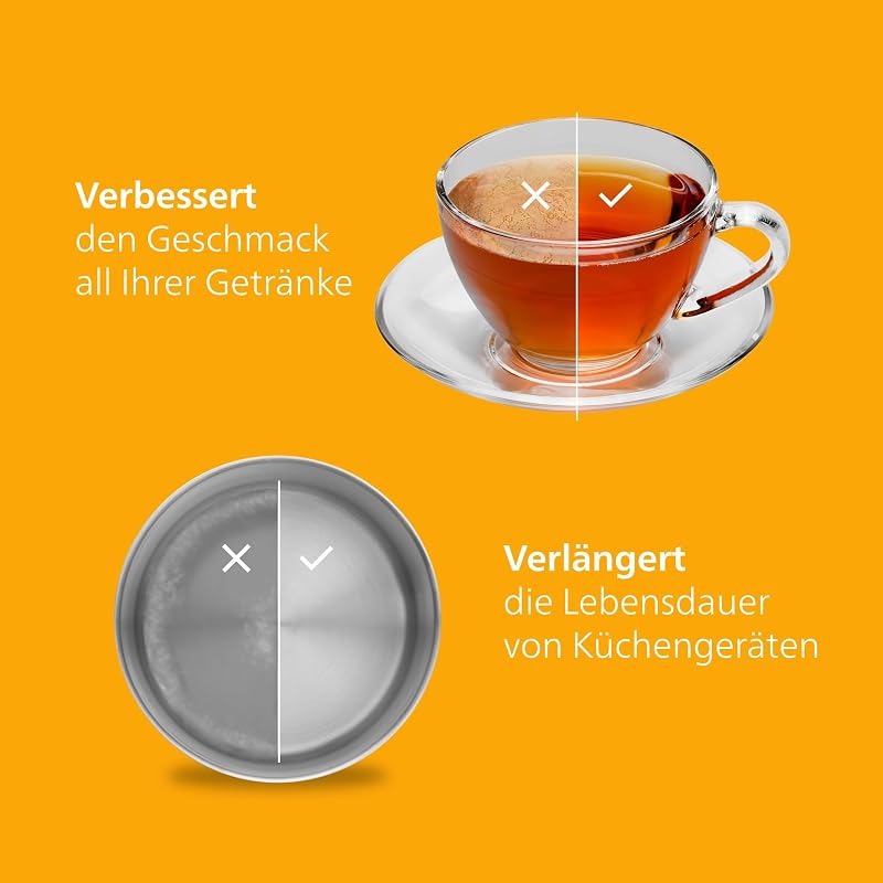 Water Wasserfilter-Kartusche Antikalk+, 6er-Pack, BIS ZU 50 % WASSERHÄRTE REDUZIERUNG, Verpackung kann variieren, Kompatibel mit brita*