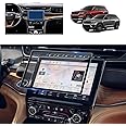 BSTW for 2024 Jeep Grand Cherokee Screen Protector for 2022-2025 Grand Cherokee 4xe 2021-2025 Grand Cherokee L 10.1-Inch Touchscreen Display Tempered Glass Protective Film