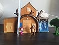 Playset Gran Casa del Oso de Masha y el Oso con 2 figuras y ...