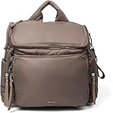 Staya Cloud Diaper Bag Backpack – Medium Lightweight Baby Diaper Bag for Mom & Dad, Travel Diaper Backpack with Smart Organization for Everyday Use, Baby Essentials & Hospital Needs, Taupe