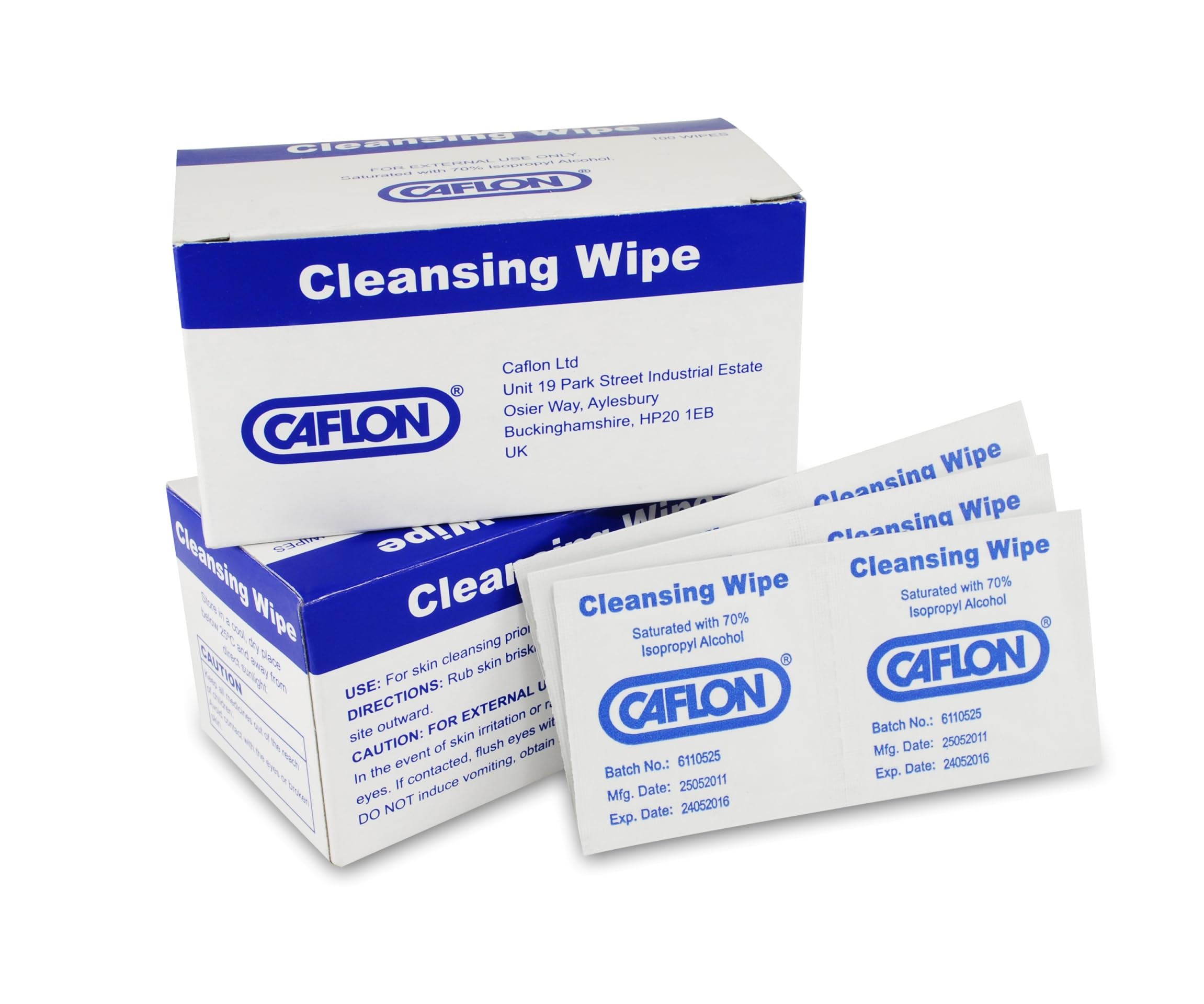 Caflon Antiseptic Cleansing 100 Wipes, 0.09 kg