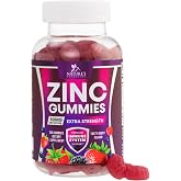 Zinc Gummies 50mg - High Absorption Immune Support &amp; Antioxidant - Extra Strength Gummy - Premium Zinc Supplement for Skin, Bone &amp; Heart Health - Chewable, Tasty Natural Berry Flavor - 120 Gummies