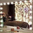 DIDIDADA Hollywood Makeup Mirror with 18 LED Lights 32 x 24 Inch Vanity Lighted Makeup Mirrors for Bedroom Makeup Table LED Large Vanity Makeup Mirror Magnifier USB 3 Color Tabletop Makeup Mirrors