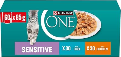 Sensitive Sorten-Mix Thunfisch und Huhn, 60er Pack (60 x85 g)
