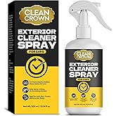 CleanCrown Exterior Cleaner Spray for Cars (10.14 Fl Oz), All Purpose Degreaser &amp; Spot Remover for Sap, Road Grime, Tar, and Stains, Detailing Spray Safe on Paint, Glass, Chrome, Plastic &amp; Trim