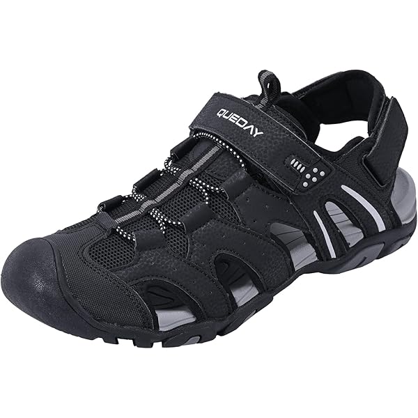Amazon.com | Mens Hiking Sandals Closed Toe Athletic Sport  display picture 2