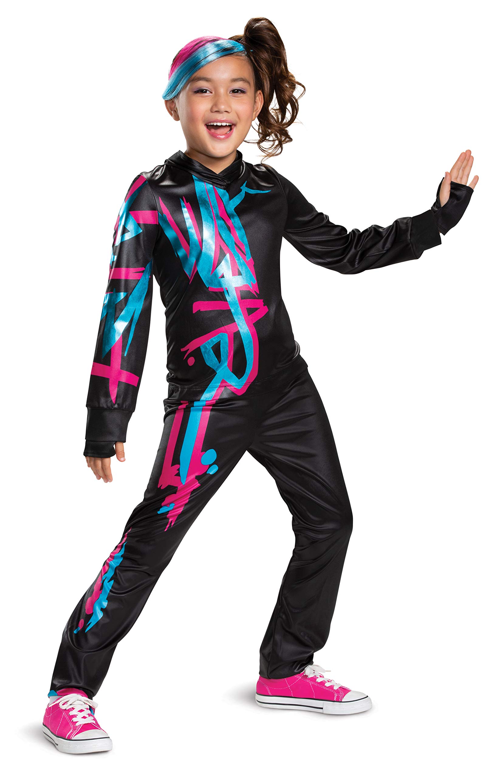 The Lego Movie Lucy Girls Classic Costume Kids Wyldstlye Outfit - Small