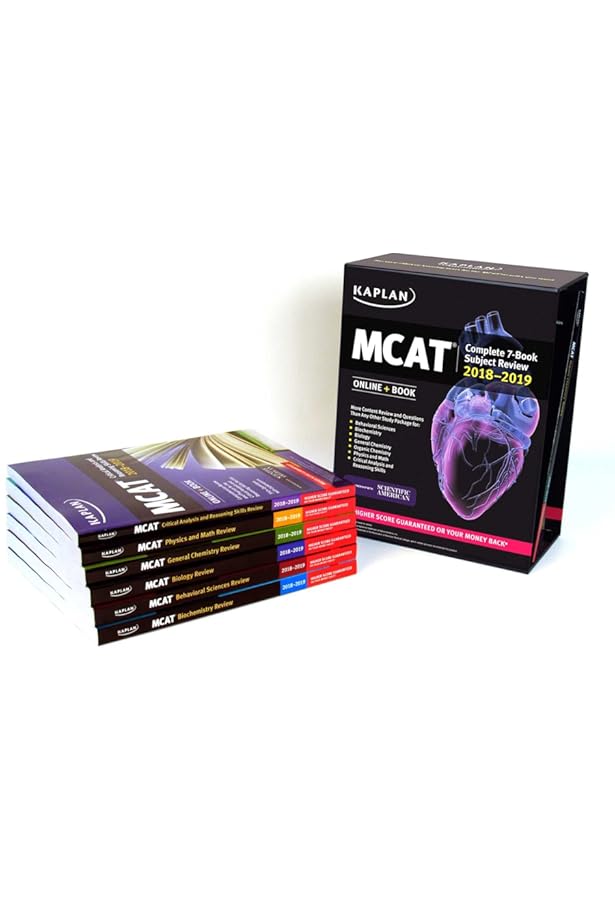 MCAT Complete 7-Book Subject Review: Kaplan: 9781506223858: Amazon