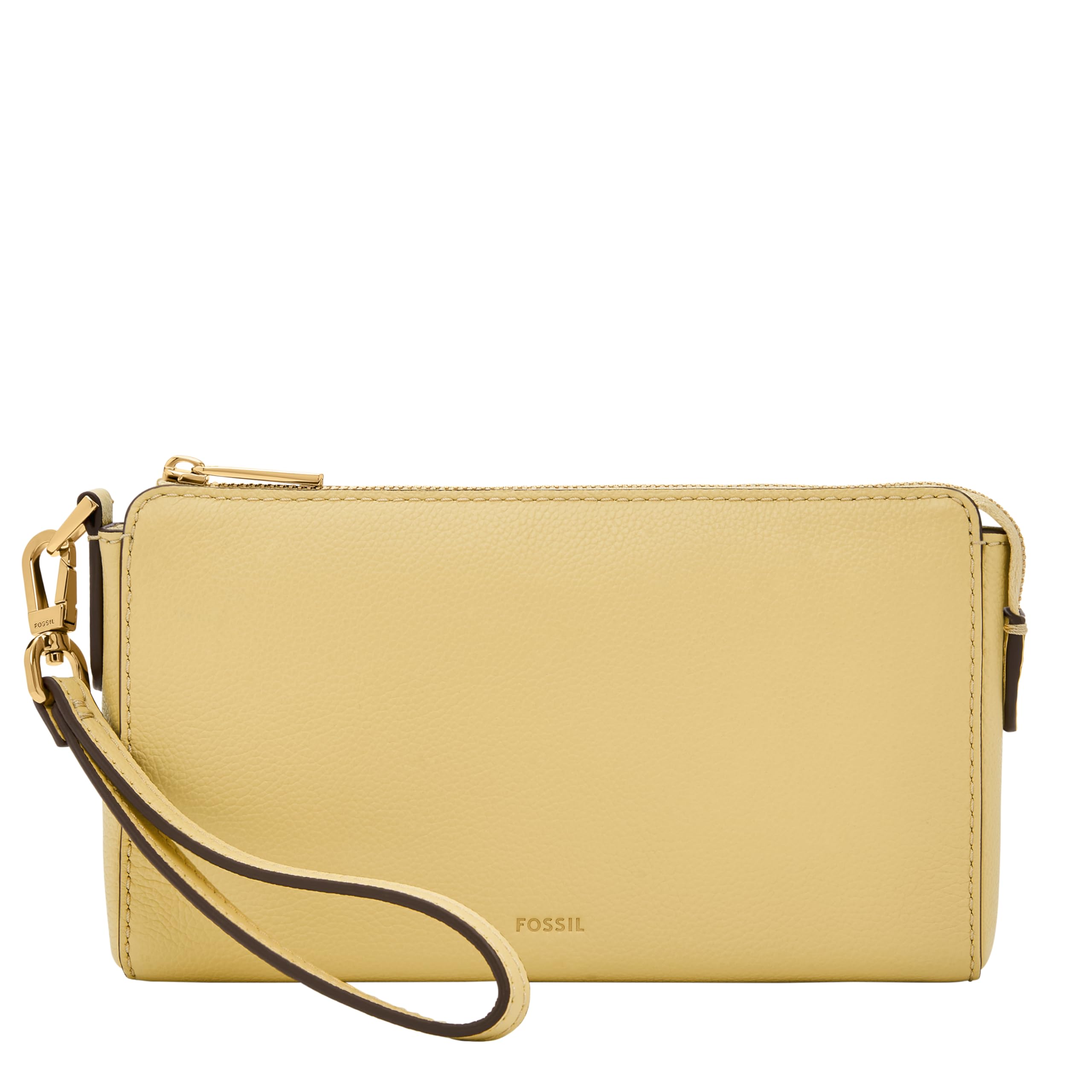 Fossil Wristlet Pouch, Yellow Daze