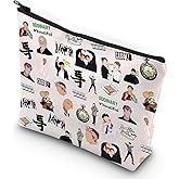 G2TUP Korean Pop Music Cosmetic Makeup Bag Album Lover Gifts Oddinary Youtiful Music Zipper Pouch Bag Korean Album Merch (Oddinary MG)