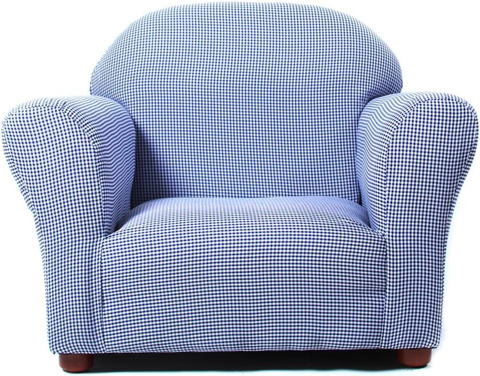 KEET Roundy Chair Gingham, Navy by Keet