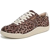 Dr. Scholl's Womens Be True Sneaker Black Brown 9 M