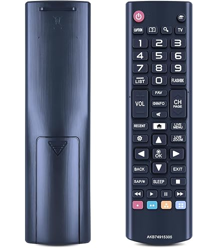 AULCMEET Telecomando Universale Ricambio Per LG TV Serie UH - Modelli AKB74915305 Per 55UH6030, 65UH9500 Ecc. - 3