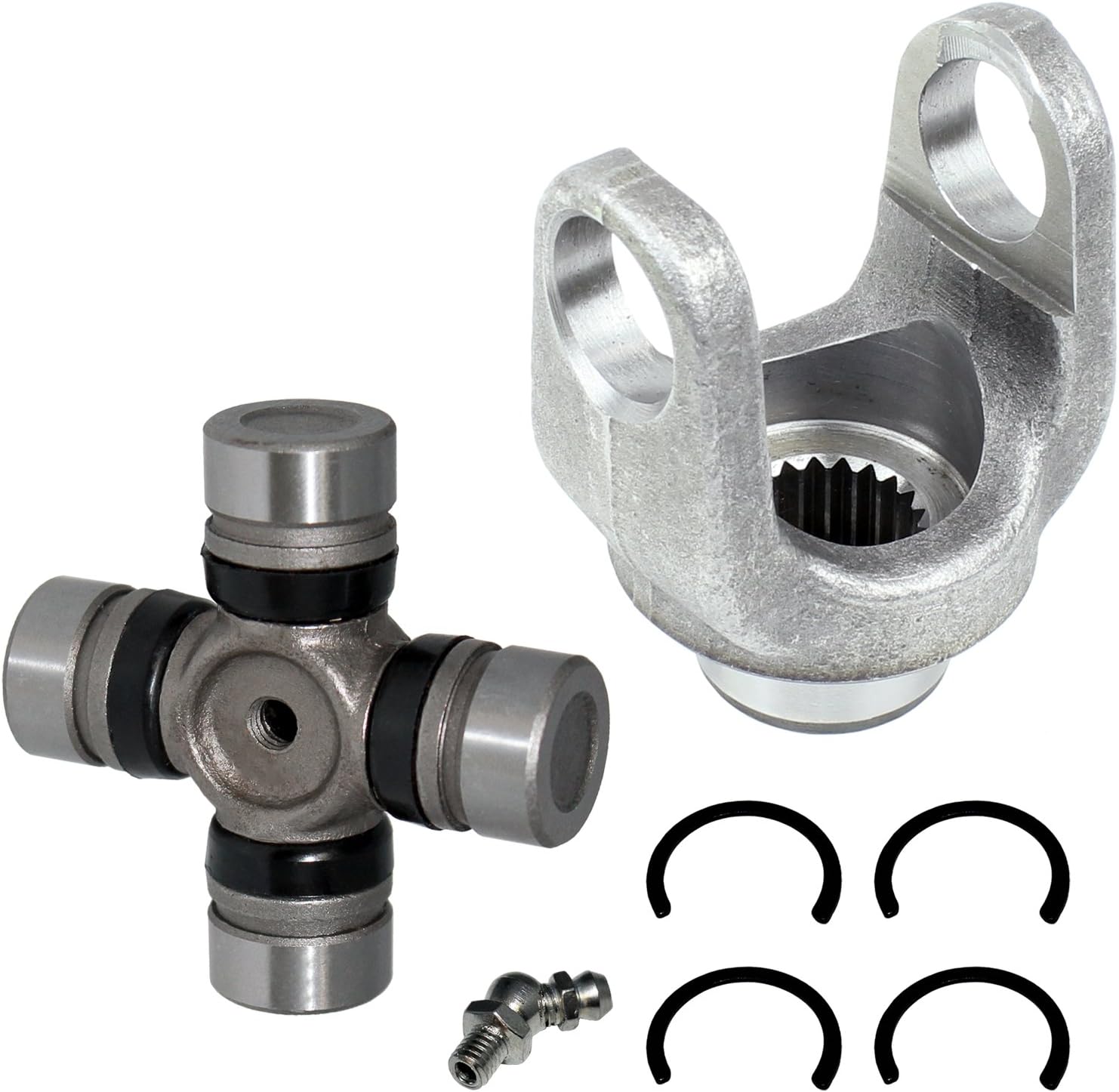 Caltric Front Drive Shaft Yoke W/UJoint for Yamaha Rhino