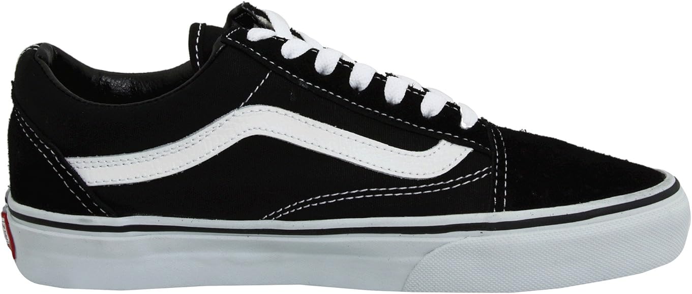 vans old skool black leather mens