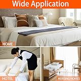 SUNRIZ Bed Sheet Clips 4 Pcs Adjustable 55-250 cm Elastic Fasteners view 7