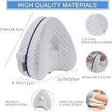 BEAUTRIP Leg Pillow Ergonomic Memory Foam Knee Pillow with Strap view 2