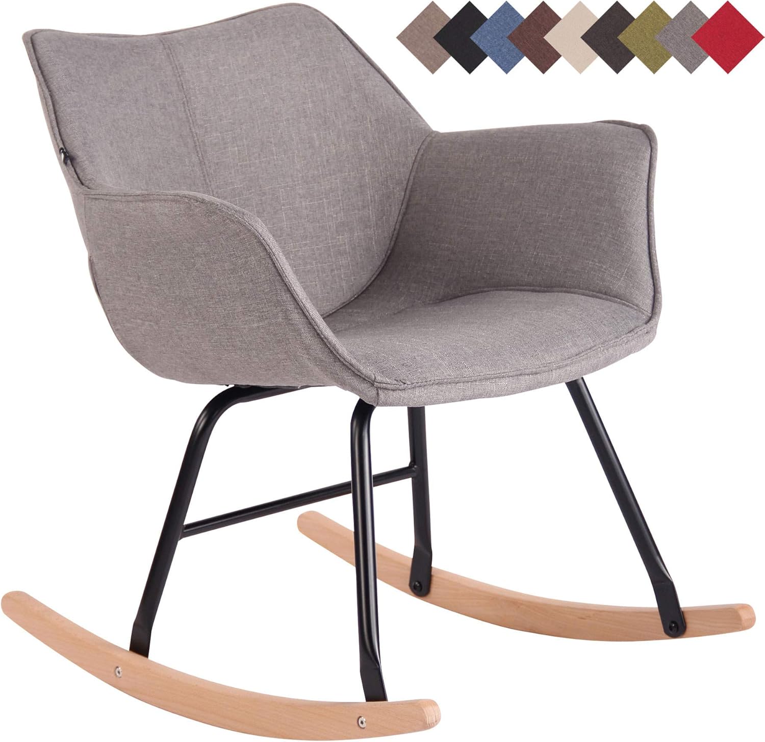 12 Mejores Mecedora De Madera Y Tela Ergonómica | (2020)