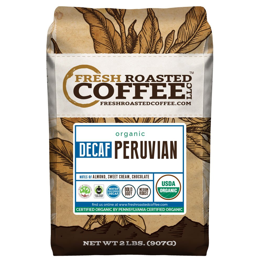 Organic Decaf Coffee Beans / Buy Indulge, Premium Organic Decaf Medium Roast Coffee, 1 The